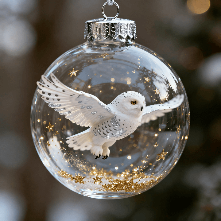WinterWing | Collection of Glass Christmas Ornaments with Adorable Birds