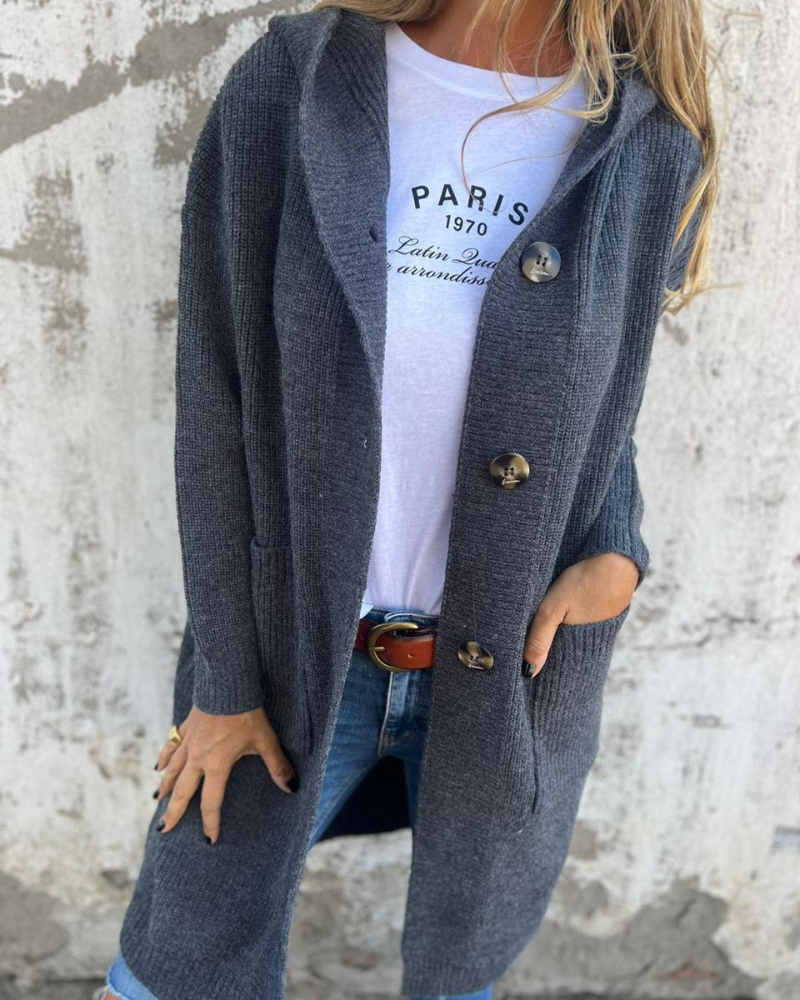 ASARA - Elegant Knit Cardigan