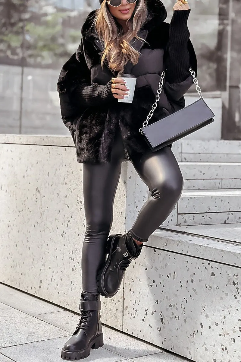 Riley™ - Modern and Luxurious Hooded Bomber Jacket