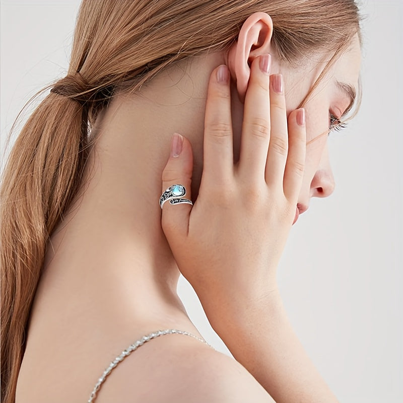 Maude Moonstone Ring