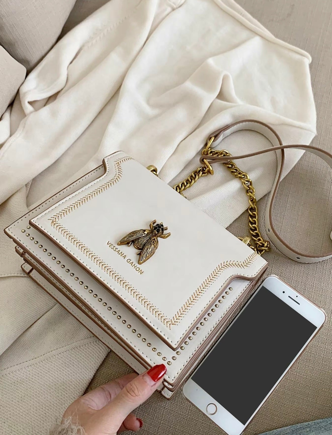 SIMONE™ - Timeless Luxury Chain Bag