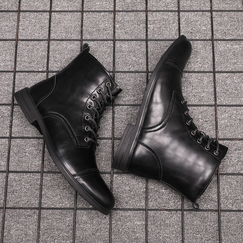 Morgan | Faux Leather Ankle Boots