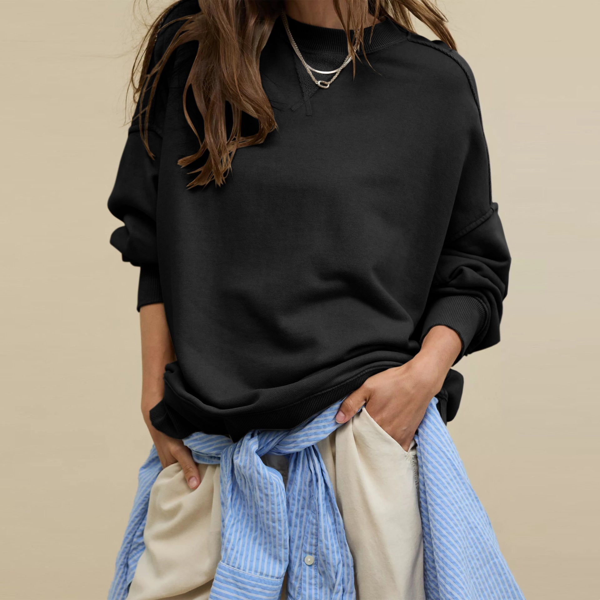 ANNE™ – Relaxed Fit Classic Sweatshirt