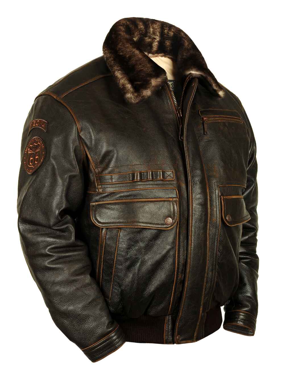 Aron™ | Vintage Jacket Spirit of Adventure and Freedom