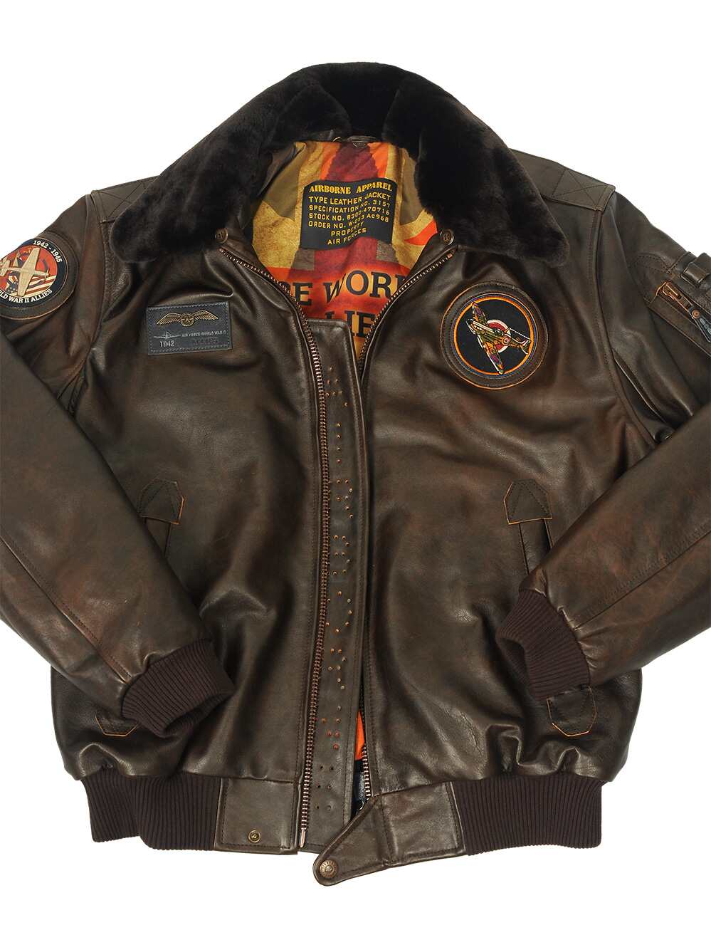Spencer™ | Flight Jacket with Aviator Details