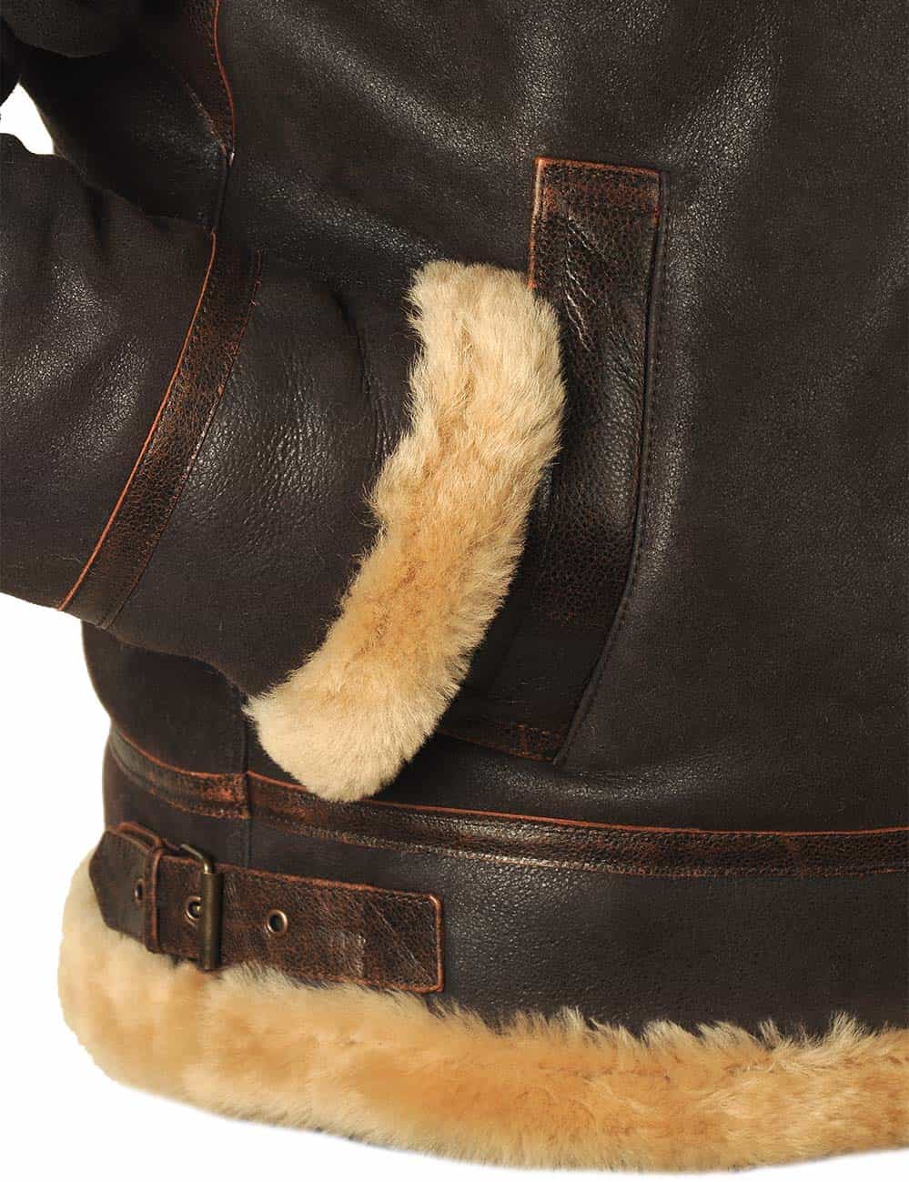 Aeron™ | Leather Aviator Jacket