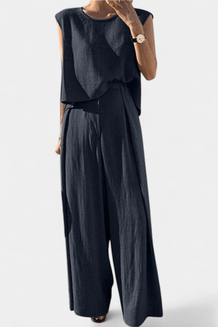 Dayanna | Wide-Leg Two-Piece Set