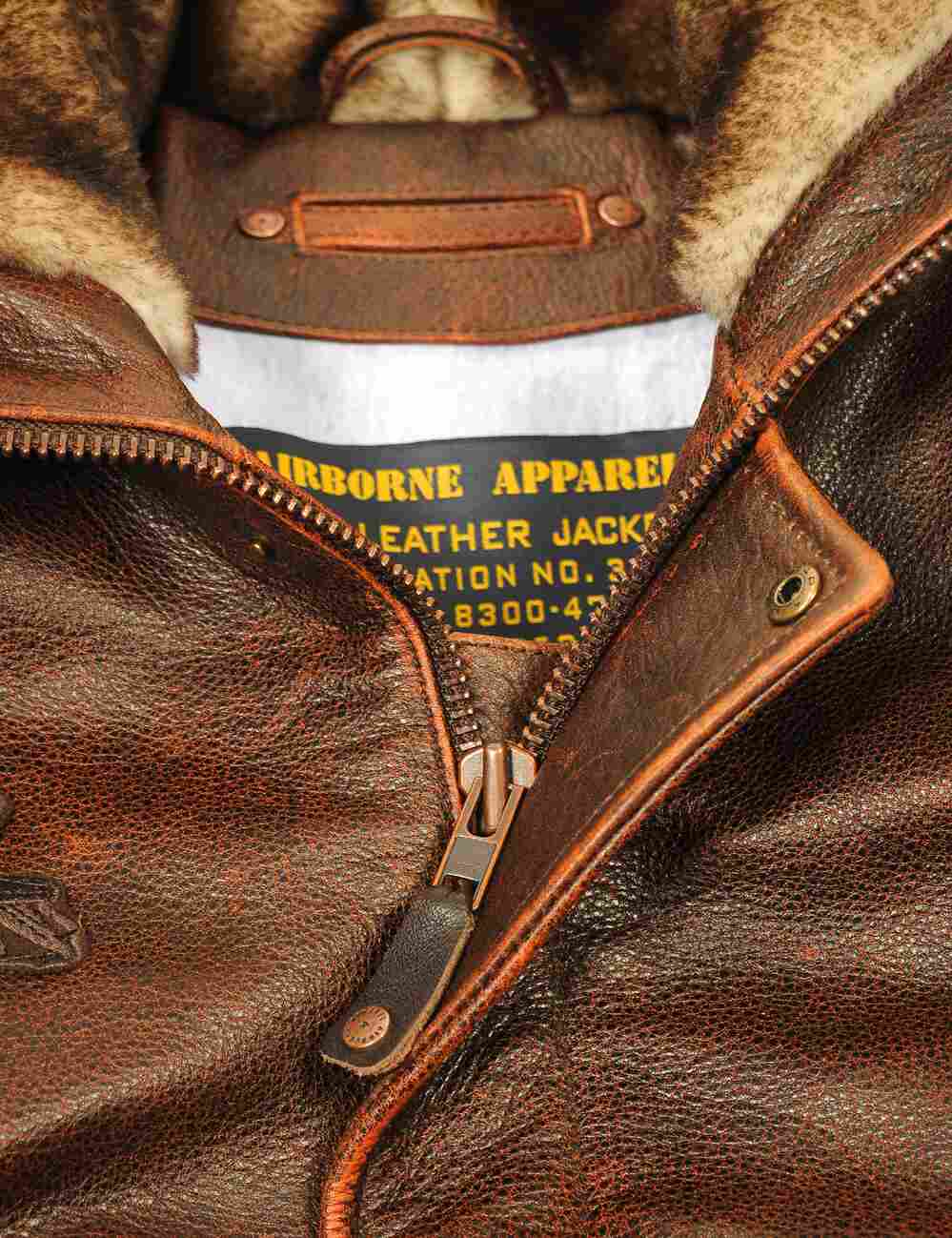 Harrier™ | Leather Aviator Jacket