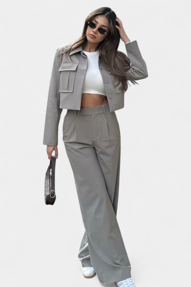 Inga | Soft-Tailored Two-Piece Lounge Set