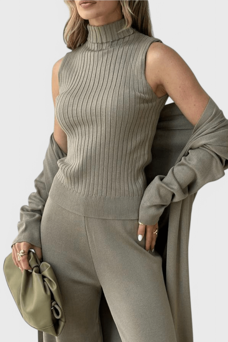 Mahalia | 3-Piece Knit Co-Ord Set