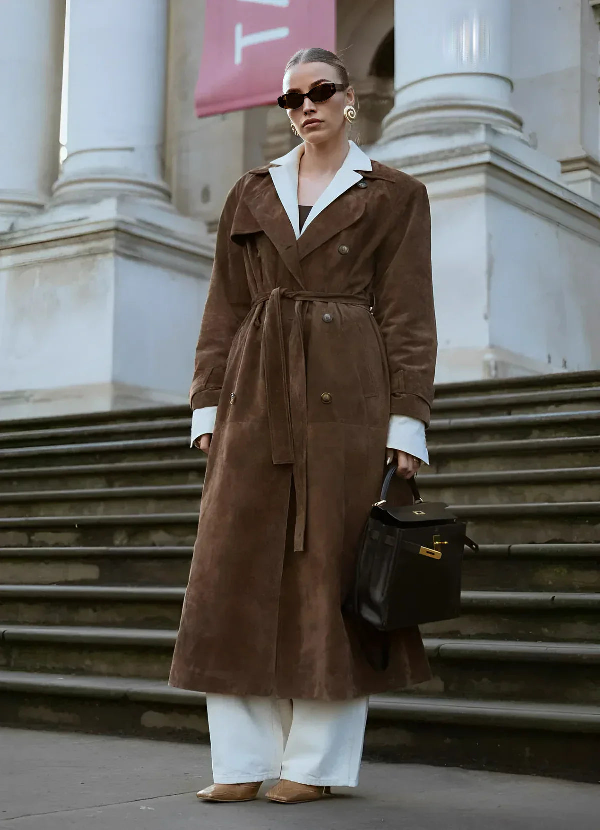 Isabella | Double-Breasted Trench Coat – Limited Edition