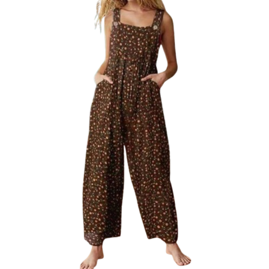 MAELANI™ – Relaxed Casual Dual Pocket Overall Jumpsuit