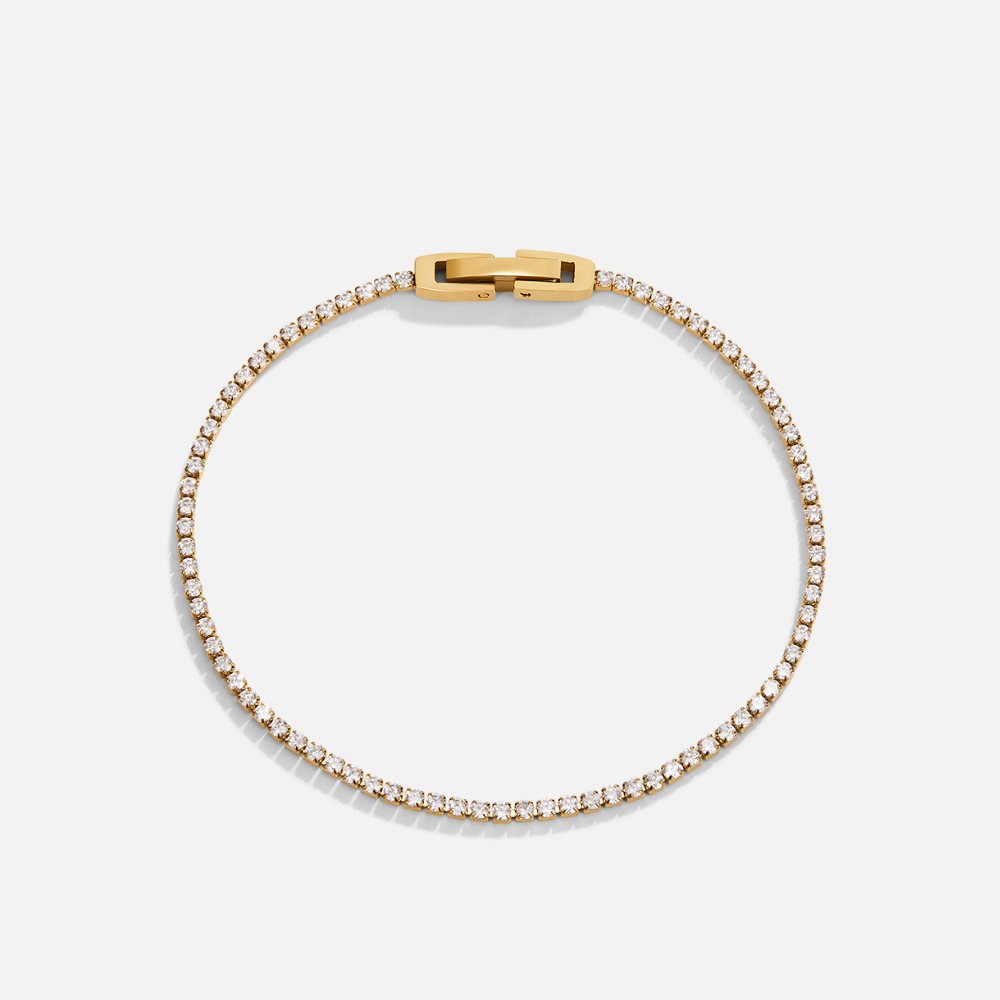 Niyah Kristall Gold Bracelet