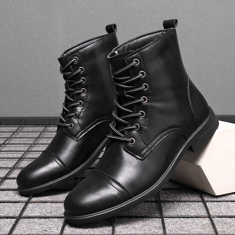 Morgan | Faux Leather Ankle Boots
