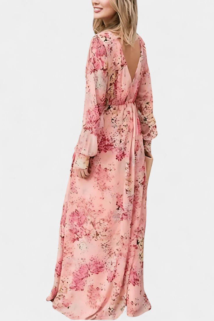 Amaliya | Floral Boho Maxi Dress