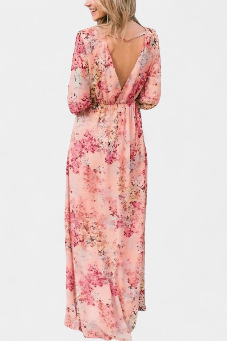 Amaliya | Floral Boho Maxi Dress