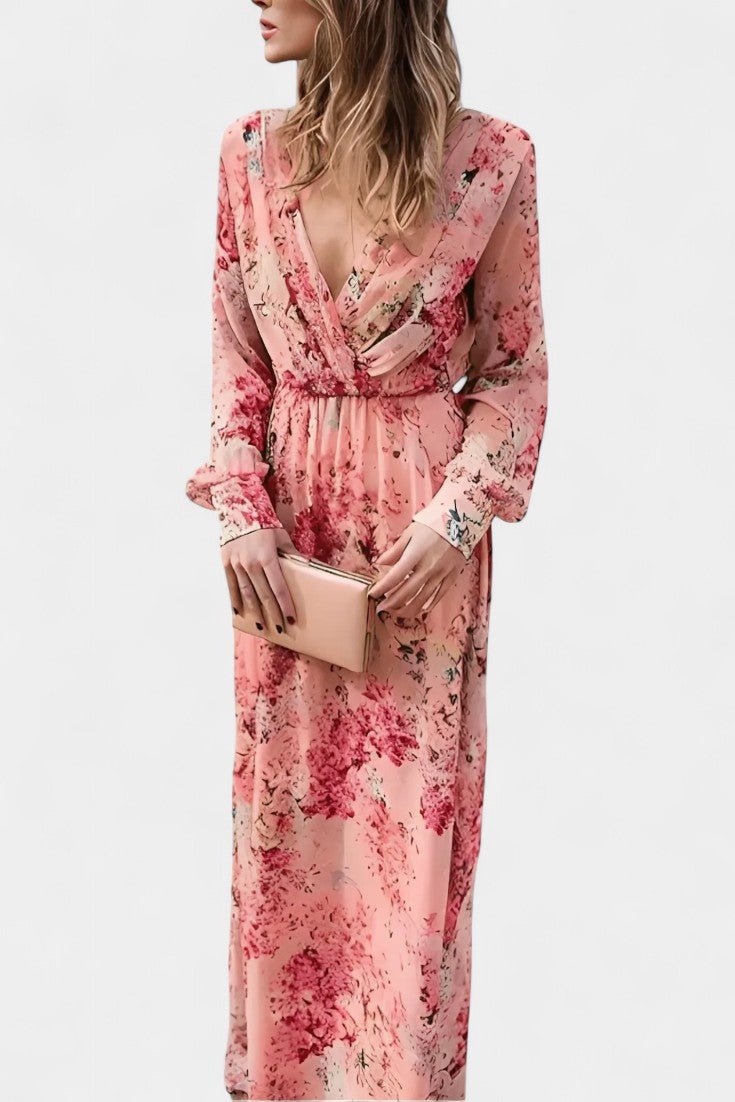 Amaliya | Floral Boho Maxi Dress