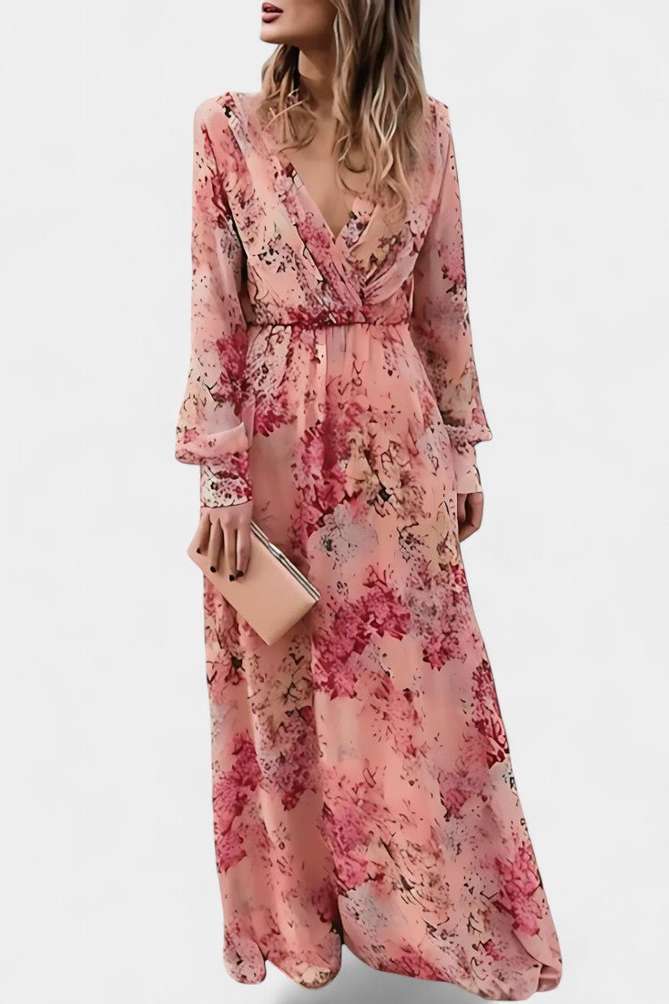 Amaliya | Floral Boho Maxi Dress