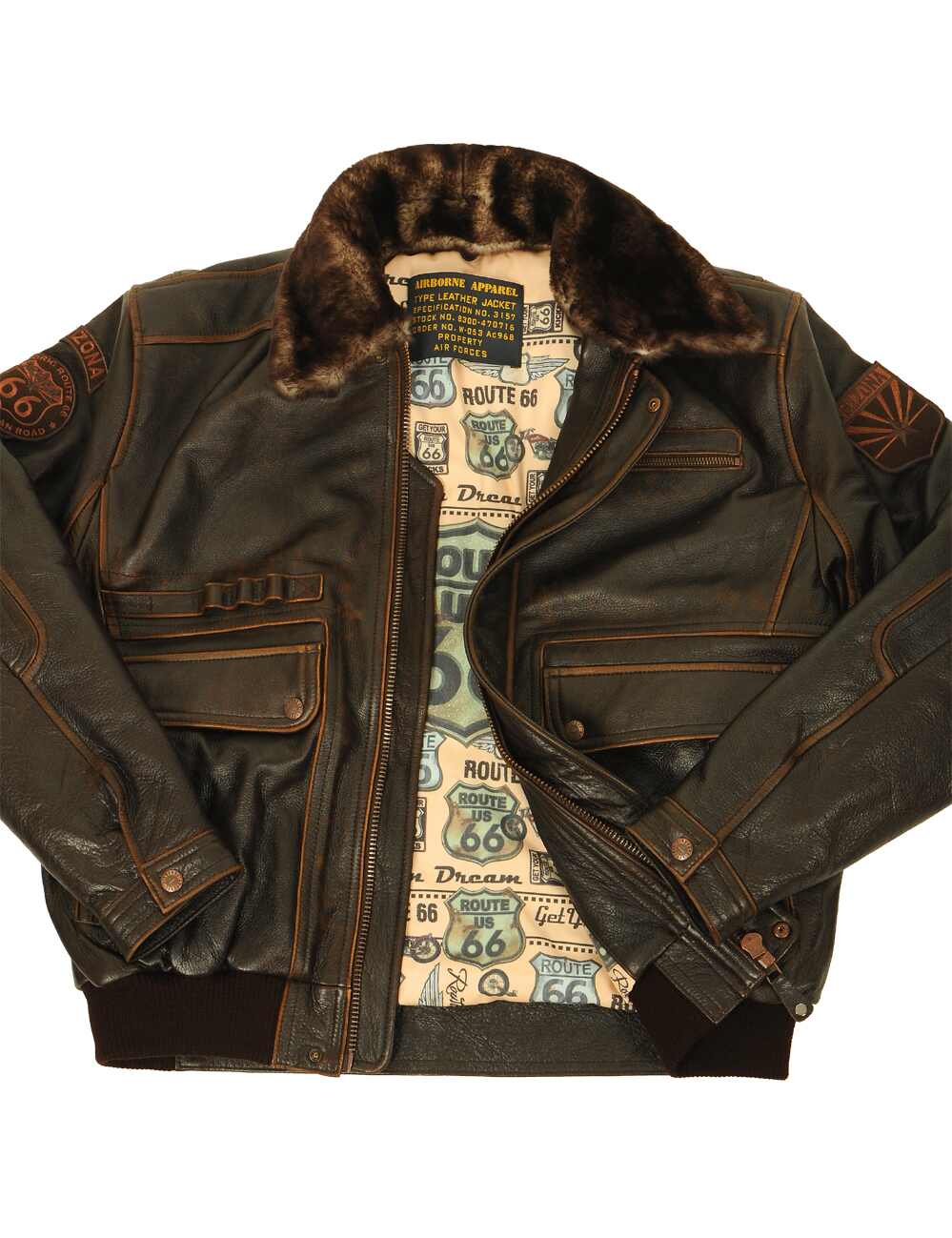 Aron™ | Vintage Jacket Spirit of Adventure and Freedom