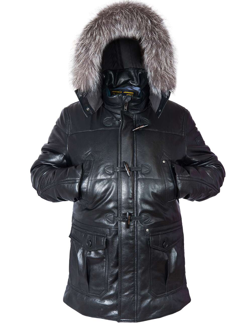 Aron™ | Classic Long Parka with Removable Fur Hood