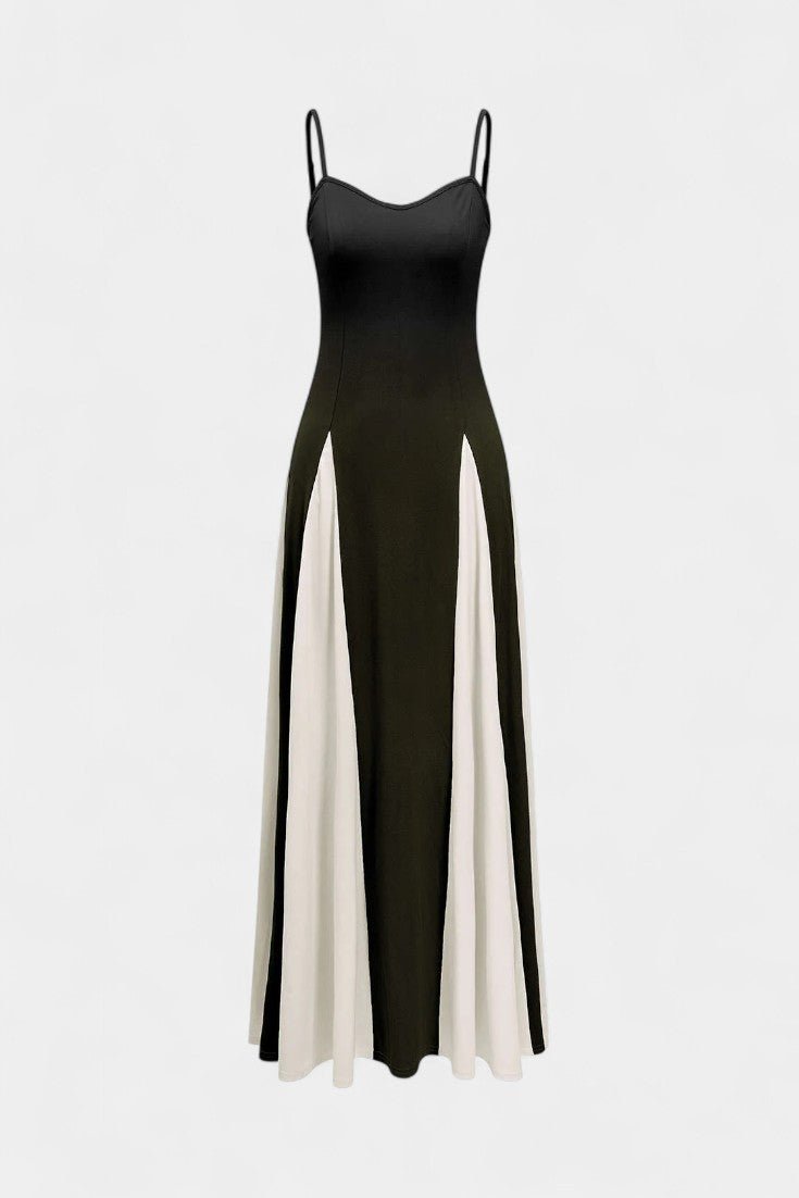 Catalina | Two-Tone Maxi Dress