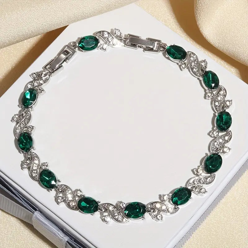 Jade Bellini Bracelet | White Gold