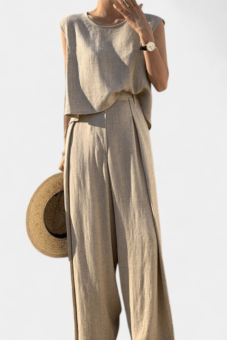 Dayanna | Wide-Leg Two-Piece Set