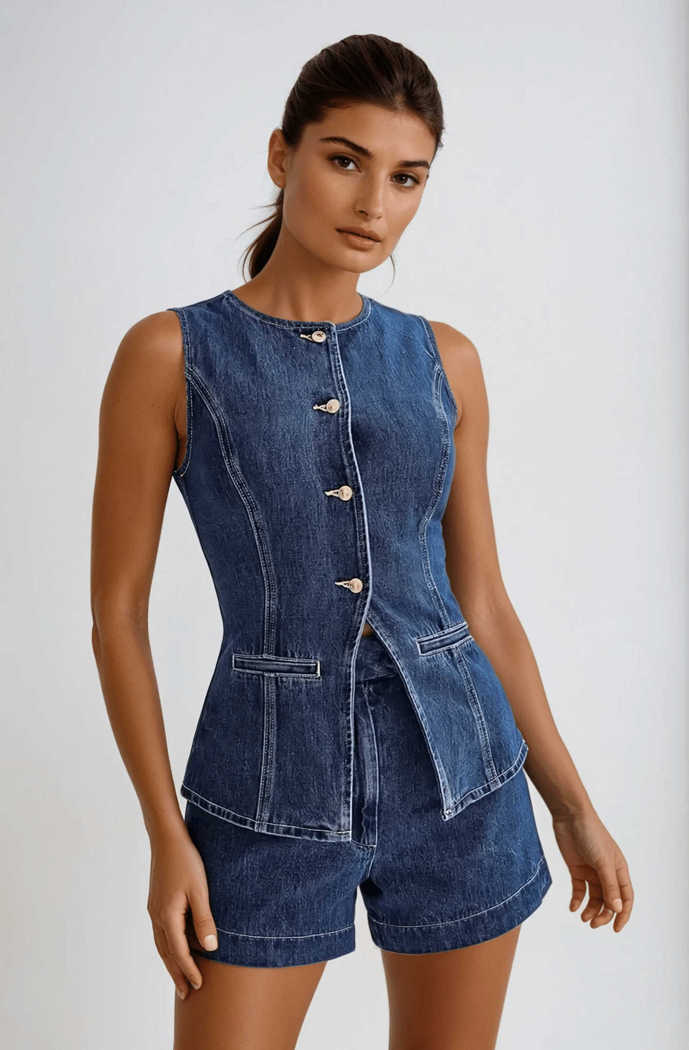 Eden Denim Set