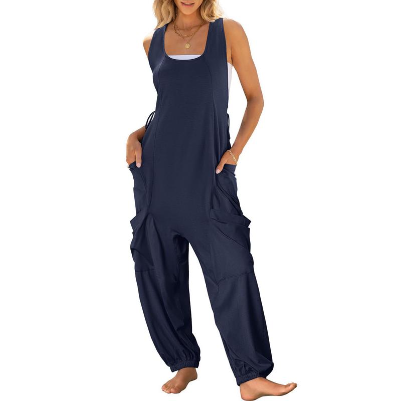 SALOME™ – Casual Sleeveless Summer Baggy Jumpsuit