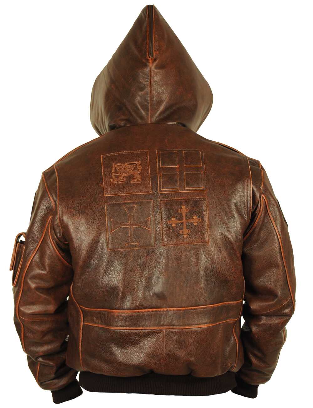 Harrier™ | Leather Aviator Jacket