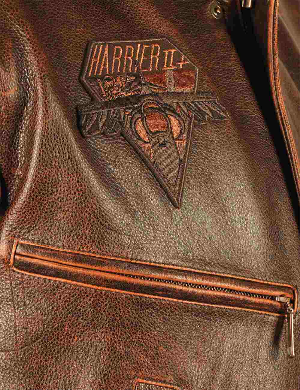 Harrier™ | Leather Aviator Jacket