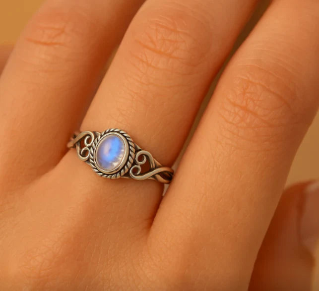 Evolve Moonstone Ring