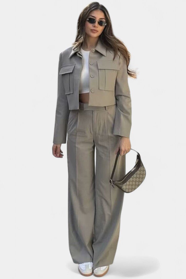 Inga | Soft-Tailored Two-Piece Lounge Set