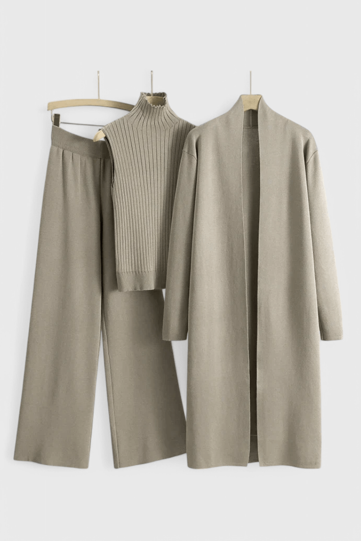 Mahalia | 3-Piece Knit Co-Ord Set