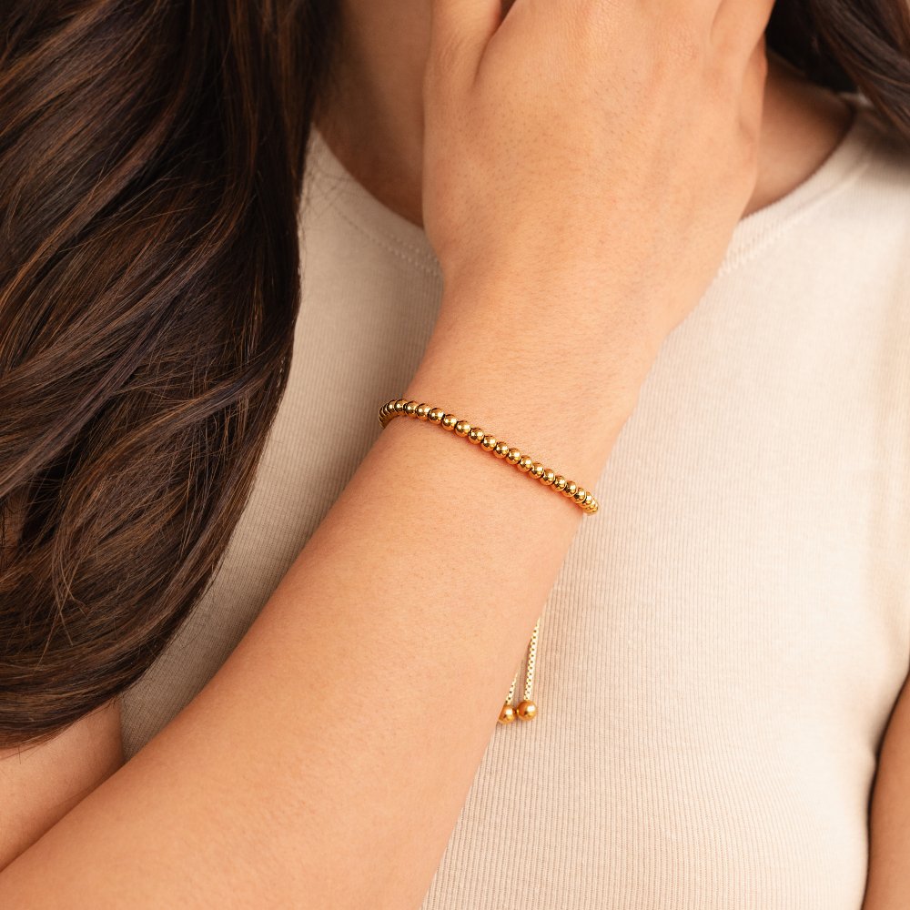 Nila Gold Pearl Bracelet