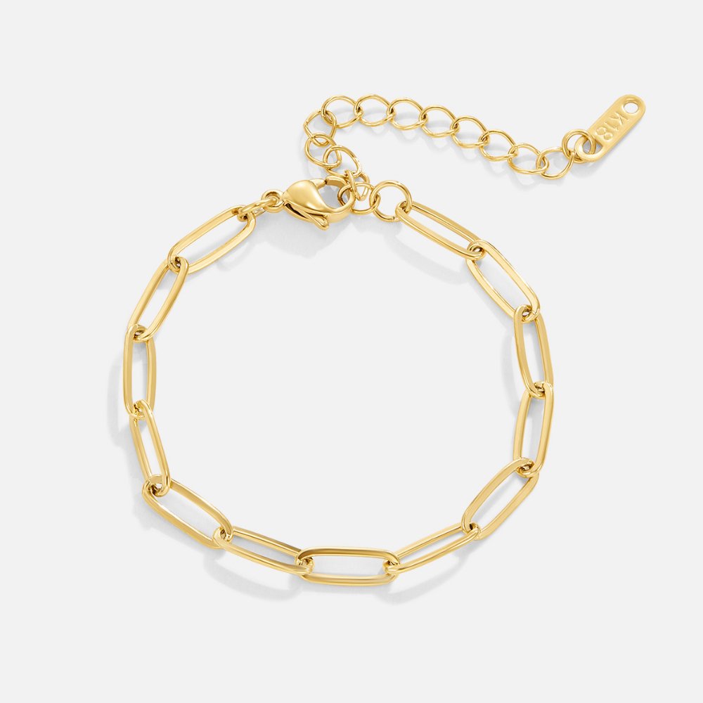 Gold Clip Bracelet